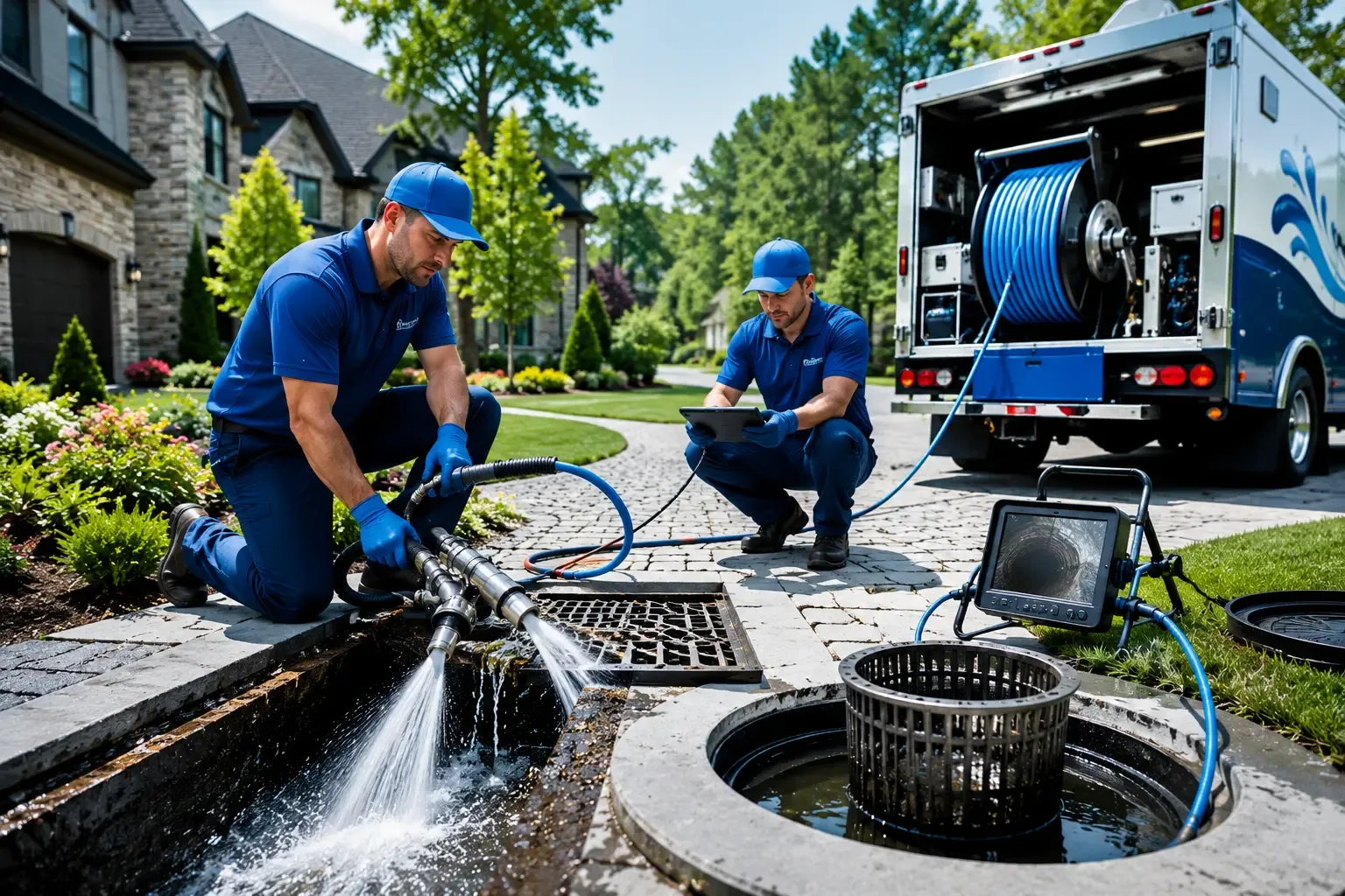 Local outdoor drain cleaning professionals in Cedarville, MI